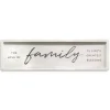 Wall Quotes & Signs-Kirkland's Home Family Framed Wall Plaque White