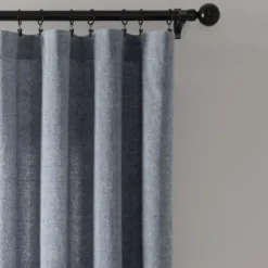 Curtains & Drapes-Kirkland's Home Farmhouse Stripe Curtain Panel Set, 84 In. Pink