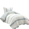 Duvets-Kirkland's Home Farmhouse Stripe 2-Pc. Twin Xl Duvet Set Blue