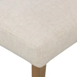 Dining Chairs-Kirkland's Home Farrah Leather Back Dining Chair Tan/Ivory
