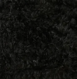 Pillows-Kirkland's Home Faux Fur Lumbar Pillow Black