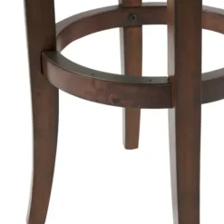 Bar Stools & Counter Height Stools-Kirkland's Home Faux Leather Bar Stools, Set Of 2 Brown