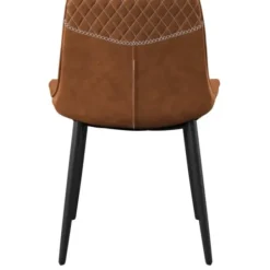Dining Chairs-Kirkland's Home Faux Leather Dining Chairs, Set Of 2 Brown