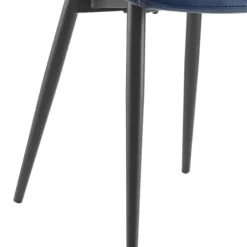 Dining Chairs-Kirkland's Home Faux Leather Stitched Chairs, Set Of 2 Blue