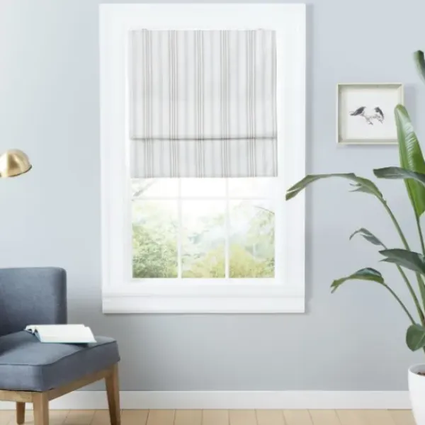 Curtains & Drapes-Kirkland's Home Faux Linen Curtain Panel Set, 84 In. Ivory