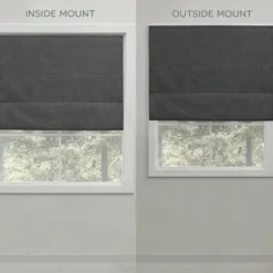 Curtains & Drapes-Kirkland's Home Faux Linen Curtain Panel Set, 84 In. Ivory