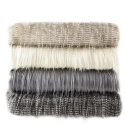 Blankets & Throws-Kirkland's Home Faux Mink Fur Throw Tan
