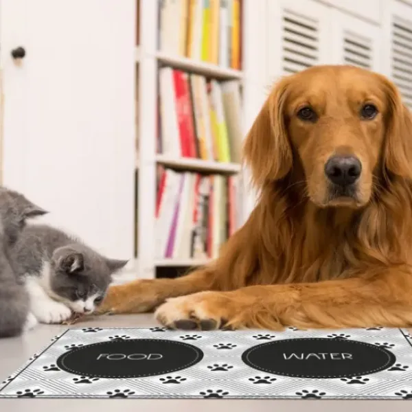 Kitchen & Floor Mats-Kirkland's Home Feliz Navidog Christmas Kitchen Mat Multi