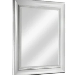 Decorative Mirrors-Kirkland's Home Finn Distressed Wall Mirror White