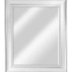Decorative Mirrors-Kirkland's Home Finn Distressed Wall Mirror White