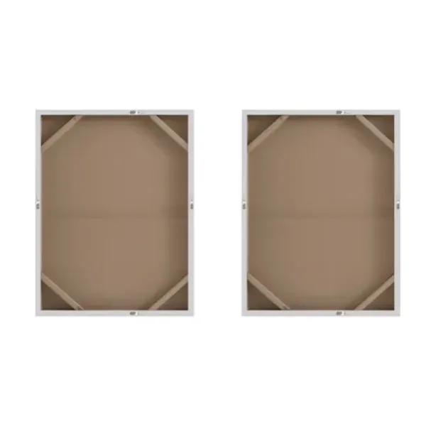 Canvas Art-Kirkland's Home Flatland Glitter Canvas Art Prints, Set Of 2 Multi