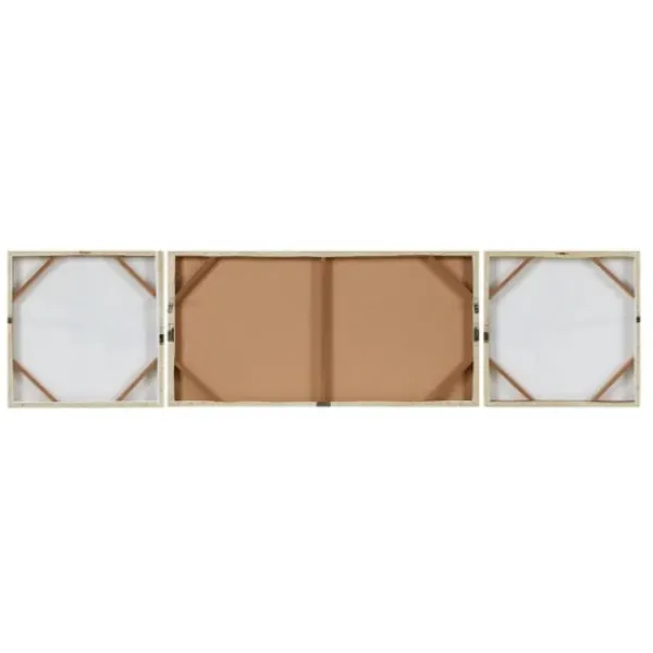 Canvas Art-Kirkland's Home Flight Design Canvas Art Prints, Set Of 3 Tan/Black