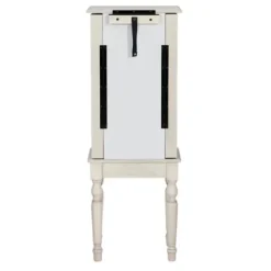 Dressers & Chests-Kirkland's Home Flip Top 5-Drawer Wood Armoire White