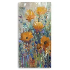 Canvas Art-Kirkland's Home Floral Expression Iii Giclee Canvas Art Print Multi