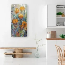 Canvas Art-Kirkland's Home Floral Expression Iii Giclee Canvas Art Print Multi