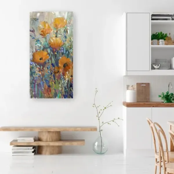 Canvas Art-Kirkland's Home Floral Expression Iii Giclee Canvas Art Print Multi