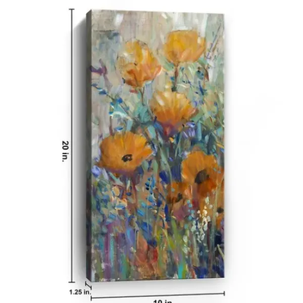 Canvas Art-Kirkland's Home Floral Expression Iii Giclee Canvas Art Print Multi