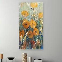 Canvas Art-Kirkland's Home Floral Expression Iv Giclee Canvas Art Print Multi