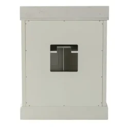 Bathroom Furniture-Kirkland's Home Florence Wood Backsplash Sink Vanity White