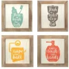 Wall Quotes & Signs-Kirkland's Home Floss, Flush, Wipe, And Wash Plaques, Set Of 4 Multi