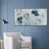 Framed Art-Kirkland's Home Flowering Indigo Floral Framed Art Print Blue/White/Black