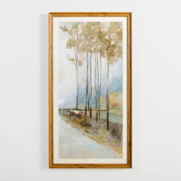 Framed Art-Kirkland's Home Forest Path Ii Framed Art Print Multi