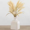 Arrangements & Greenery-Kirkland's Home Foxtail Wheat Arrangement White/Tan/Green