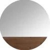 Decorative Mirrors-Kirkland's Home Frameless Stained Wood Accent Wall Mirror