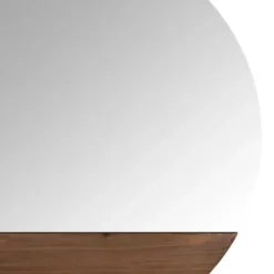 Decorative Mirrors-Kirkland's Home Frameless Stained Wood Accent Wall Mirror