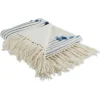 Blankets & Throws-Kirkland's Home French Diamond Cut Throw Blue