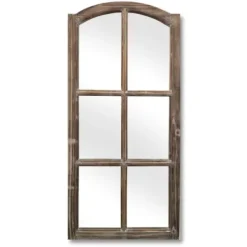 Decorative Mirrors-Kirkland's Home French Farmhouse Wooden Decorative Mirror