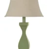 Table Lamps-Kirkland's Home French Green Classic Table Lamp Ivory