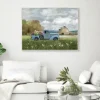 Framed Art-Kirkland's Home Fresh Country Picks Framed Wall Art Blue/Tan/White