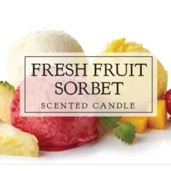 Candles-Kirkland's Home Fresh Fruit Sorbet Votive Candles, Set Of 8 Red