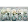 Canvas Art-Kirkland's Home Fresh Picked Peonies Canvas Art Print White/Blue/Gray