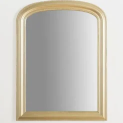 Decorative Mirrors-Kirkland's Home Galina Golden Beaded Arch Mirror