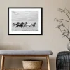 Framed Art-Kirkland's Home Galloping Wild Horses Framed Wall Art Black/White