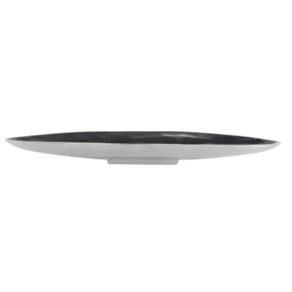 Decorative Trays-Kirkland's Home Galvanized Metal Riser Tray, 9 In. Black