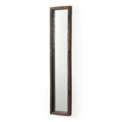 Decorative Mirrors-Kirkland's Home Garcelle Raw Wood Full-Length Wall Mirror