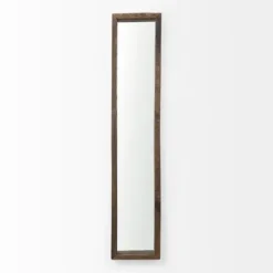 Decorative Mirrors-Kirkland's Home Garcelle Raw Wood Full-Length Wall Mirror