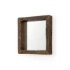 Decorative Mirrors-Kirkland's Home Garcelle Raw Wood Square Wall Mirror