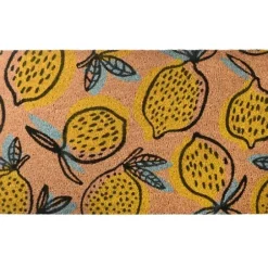 Doormats-Kirkland's Home Garden Pebble Welcome Doormat Gray/Black
