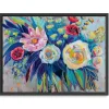 Framed Art-Kirkland's Home Garden Variety Framed Canvas Art Print Multi