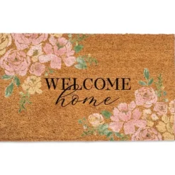 Kitchen & Floor Mats-Kirkland's Home Gathering Sunflowers Comfort Kitchen Mat Yellow/Red