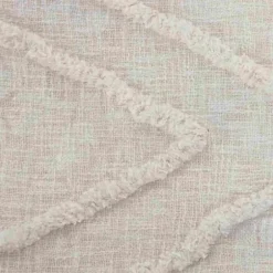 Bedspreads & Coverlets-Kirkland's Home Geometric King Coverlet Ivory