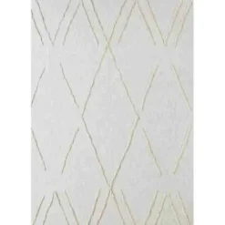 Bedspreads & Coverlets-Kirkland's Home Geometric King Coverlet Ivory