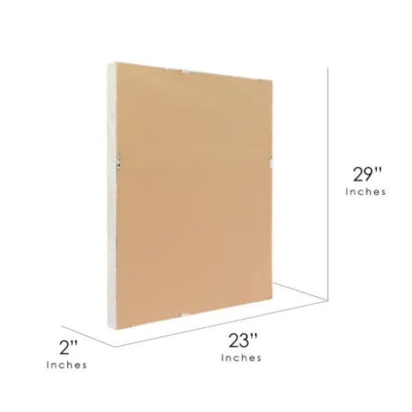Decorative Mirrors-Kirkland's Home Geometric Tile Print Mirror