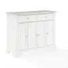 Kitchen Islands & Bar Carts-Kirkland's Home Gia All Marble Kitchen Island White