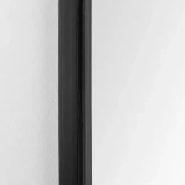Decorative Mirrors-Kirkland's Home Giovanna Black Metal Pointed Arch Wall Mirror