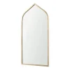 Decorative Mirrors-Kirkland's Home Giovanna Gold Metal Frame Ogee Arch Wall Mirror